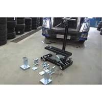 Floor Service Jack, 14 Ton(s) Capacity, 8-1/4" Lowered, 20" Raised, Air Hydraulic Nassau Supply