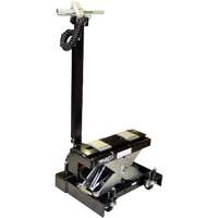 Floor Service Jack, 12 Ton(s) Capacity, 7-1/2" Lowered, 15-3/4" Raised, Air Hydraulic Nassau Supply