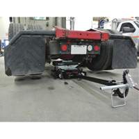 Floor Service Jack, 12 Ton(s) Capacity, 7-1/2" Lowered, 15-3/4" Raised, Air Hydraulic Nassau Supply