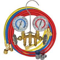 R134A 2-Way Brass Manifold Gauge Set Nassau Supply