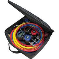 Jeu de manom&egrave;tres manifold compact Mini-Fold – S&eacute;rie noire Nassau Supply