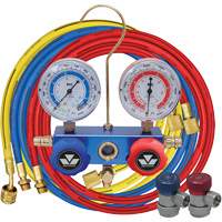 R134A 2-Way Aluminum Manifold Gauge Set Nassau Supply