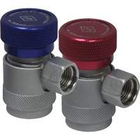 Coupleur rapide manuel R134a c&ocirc;t&eacute; haute pression avec verrouillage de s&eacute;curit&eacute; Nassau Supply