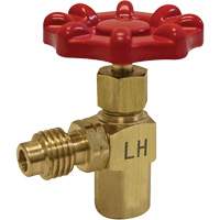 Valve de perçage pour canette R1234yf avec filetage 1/2” ACME-LH Nassau Supply