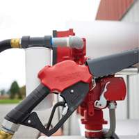 Red Ultra High-Flow Automatic Diesel Spout Nozzle Nassau Supply