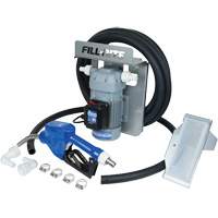 115V AC DEF Transfer Pump & IBC Tote Bracket with Nozzle Nassau Supply