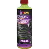 Huile universelle PAG 46 avec ExtenDye pour syst&egrave;me de climatisation, 237 ml, Bouteille Nassau Supply