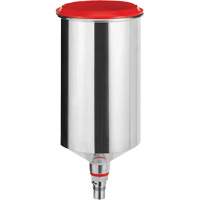 Gobelet r&eacute;utilisable en aluminium 1,0?L avec raccord QCC, sans filetage fin Nassau Supply