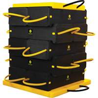 12-Piece CribLok Composite Cribbing System Kit Nassau Supply