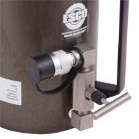Safety Jack, Locking Collar, 100 tons Capacity, 13-37/100" - 19-3/5" H Nassau Supply