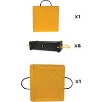 8-Piece CribLok Composite Cribbing System Kit Nassau Supply