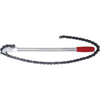 Cl&eacute; &agrave; chaîne robuste de 36" &agrave; double action Nassau Supply