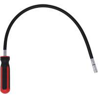 Tournevis flexible extra-long avec adaptateur carr&eacute; 1/4" x hexagonal 1/4" Nassau Supply