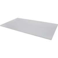 Tablette de rechange pour armoire d&eacute;montable, 48" x 24", Capacit&eacute; de 300 lb, Acier, Gris Nassau Supply