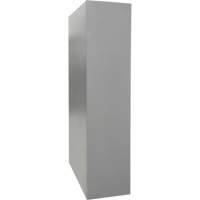 Hi-Boy Storage Cabinet, Steel, 4 Shelves, 72" H x 36" W x 18" D, Grey Nassau Supply
