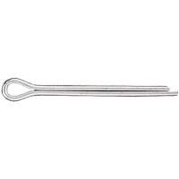 Cotter Pin, 1" Dia., 1" L, Zinc Plated Nassau Supply