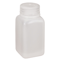 Easy-Grip Space-Saver Bottles, Square, 6 oz., Plastic HB015 | Nassau Supply