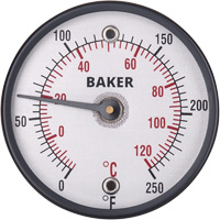 Surface Thermometers, Contact, Analogue, 0-250°F (-20-120°C) HB592 | Nassau Supply