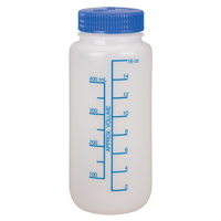 Wide-Mouth Bottles, Round, 16 oz., Plastic HC678 | Nassau Supply