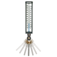 Variable Angle Industrial Thermometers, Contact, Analogue, 0-120°F (-17-49°C) IA371 | Nassau Supply