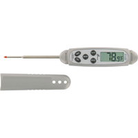 Waterproof Stem Thermometer, Contact, Digital, -40.0-450.0°F (-40.0-230.0°C) IA542 | Nassau Supply