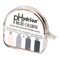 pHydrion CM-240 Hydrion Chlorine Test Paper IB866 | Nassau Supply
