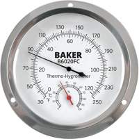 Dial Thermo-Hygrometer, 0% - 100% RH, 30 - 250°F (0 - 120°C) IC683 | Nassau Supply