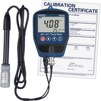 pH/mV Meter with Temperature with Calibration Certificate Nassau Supply