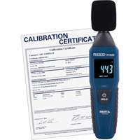 Bluetooth Smart Series Sound Level Meter with Calibration Certificate, 30 - 130 dB Measuring Range Nassau Supply
