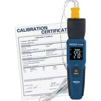 Thermom&egrave;tre &agrave; thermocouple Blueetooth Smart Series avec certificat de calibration, Contact, Num&eacute;rique, -328-2501°F (-200-1372°C) Nassau Supply