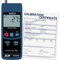 Data Logging Vibration Meter with ISO Certificate, 10% - 85% RH, 32°- 122° F ( 0° - 50° C ) IC989 | Nassau Supply