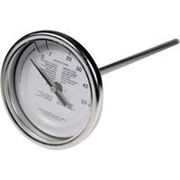 5" Maple Syrup Stem Thermometer, Contact, Analogue Nassau Supply