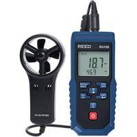 Vane Thermo-Anemometer with Air Volume, Data Logging, 0.4 - 30 m/sec Air Velocity Range Nassau Supply