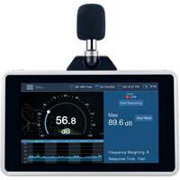 Desktop/Wall Mount Sound Level Meter, 30 - 130 dB Measuring Range Nassau Supply