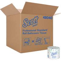 Scott&reg; Bathroom Tissue, 2 Ply, 550 Sheets/Roll, White Nassau Supply