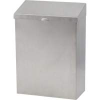 Health Gards&reg; Metal Menstrual Care Receptacle Nassau Supply