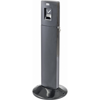 Metropolitan Smokers' Station, Free-Standing, Stainless Steel, 1.6 US gal. Capacity, 42-4/5" Height Nassau Supply