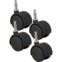 Roulette pour aspirateur industriel en acier inoxydable pour d&eacute;chets secs/humides Nassau Supply