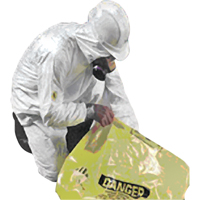 Sure-Guard Hazardous Waste Removal Liners, Asbestos, 50" L x 35" W, 3 mil Nassau Supply