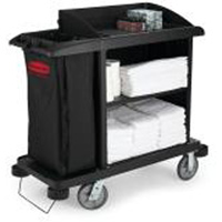 Executive Compact Housekeeping Cart Nassau Supply