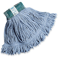 Super Stitch Wet Mop, Floor Finishing, Cotton/Yarn, 15.7 oz., Loop Style Nassau Supply