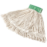 Super Stitch Wet Mop, Floor Finishing, Cotton/Yarn, 15.7 oz., Loop Style Nassau Supply