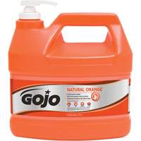 Natural Orange™ Hand Cleaner, Pumice, 3.78 L, Pump Bottle, Citrus/Orange NI254 | Nassau Supply