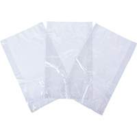 Sacs en poly, Dessus ouvert, 8" x 3-1/2", 1 mil Nassau Supply