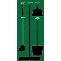 Ultra Aluma-Lite Dry Shadow Board (English Only) Nassau Supply