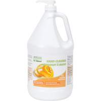 Orange Hand Cleaner, Cream, 4 L, Jug, Orange Nassau Supply