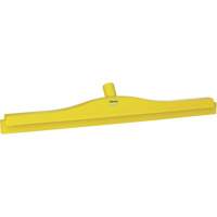 Raclette double ultra hygi&eacute;nique, 24", Jaune Nassau Supply