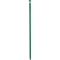 Manche ultra hygi&eacute;nique, Balai/Grattoir/Raclette, Vert, Ergonomique, 59" lo Nassau Supply