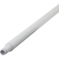 Manche ultra hygi&eacute;nique, Balai/Grattoir/Raclette, Blanc, Ergonomique, 59" lo Nassau Supply