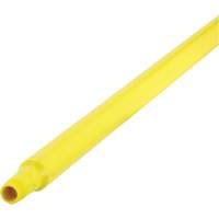 Manche ultra hygi&eacute;nique, Balai/Grattoir/Raclette, Jaune, Ergonomique, 59" lo Nassau Supply